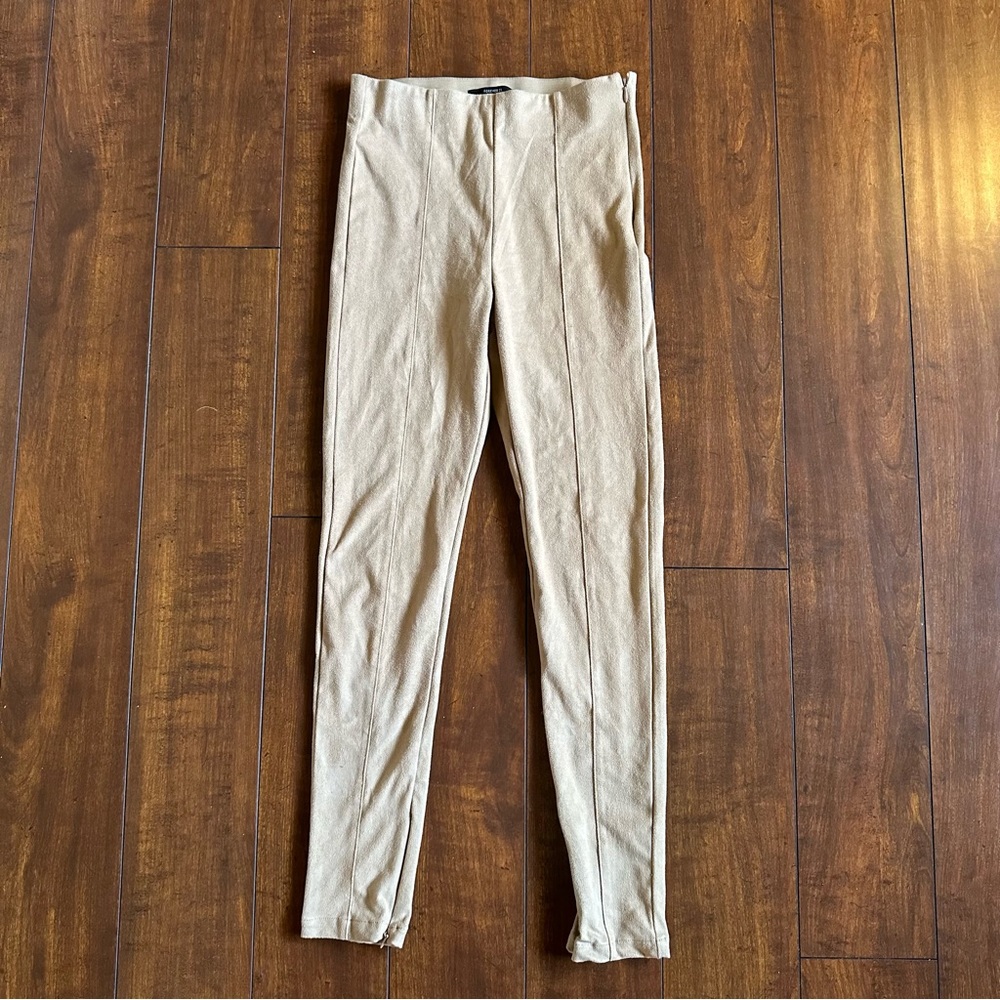 Forever 21 Suede Stretch Pants